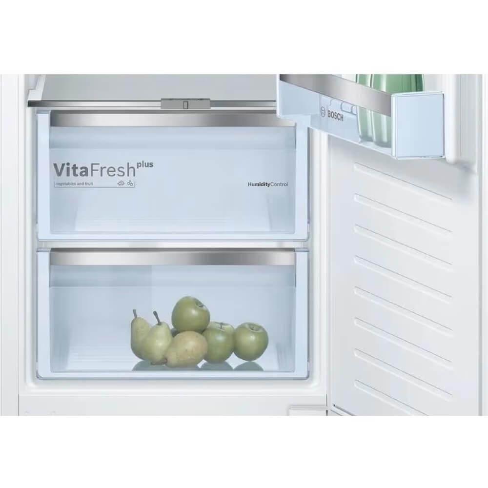 Built-in Refrigerator Bosch KIR81AF30U, 319L, A++, 37dB, No Frost, White