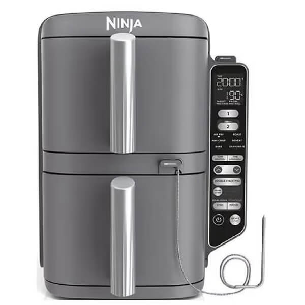 აეროგრილი Ninja SL451EU, 2470W, 9.5L, Air Fryer, Grey