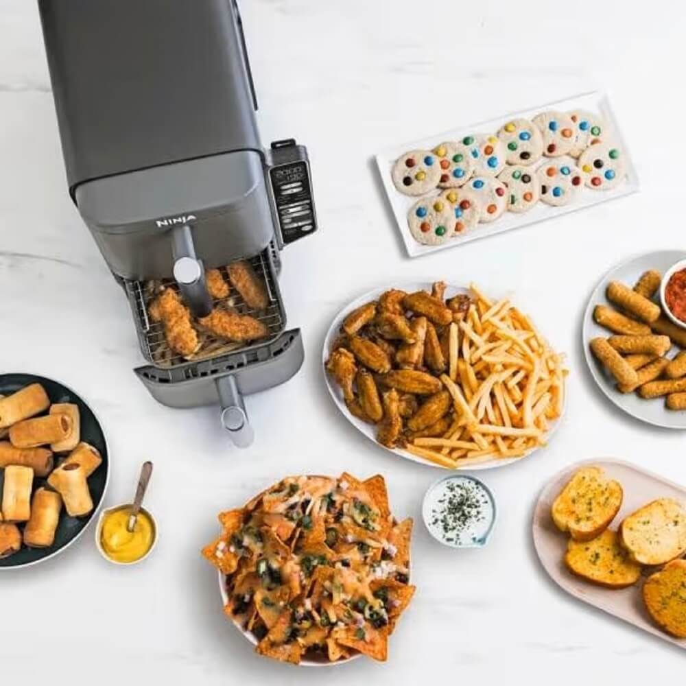 აეროგრილი Ninja SL451EU, 2470W, 9.5L, Air Fryer, Grey