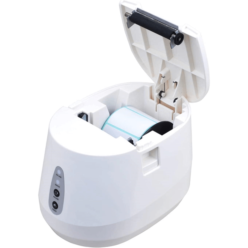 ბარკოდის პრინტერი Posfix PF-TL60-USE/B, USB, Bluetooth, Barcode Label Printer, White