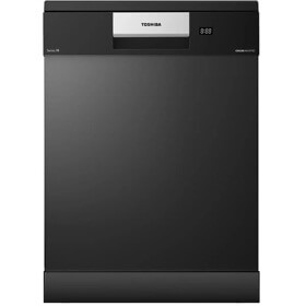 ჭურჭლის სარეცხი მანქანა Toshiba DW-14F7(B)-CIS, C, 44dB, Dishwasher, Black