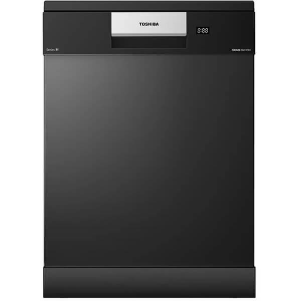 ჭურჭლის სარეცხი მანქანა Toshiba DW-14F7(B)-CIS, C, 44dB, Dishwasher, Black