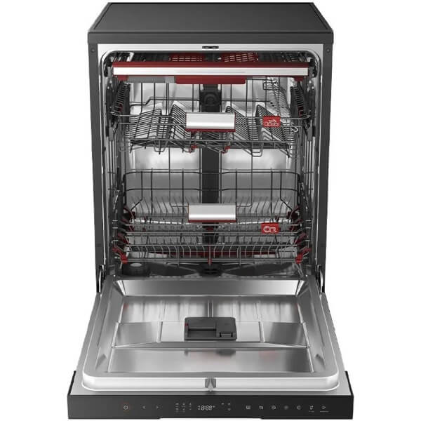 ჭურჭლის სარეცხი მანქანა Toshiba DW-14F7(B)-CIS, C, 44dB, Dishwasher, Black
