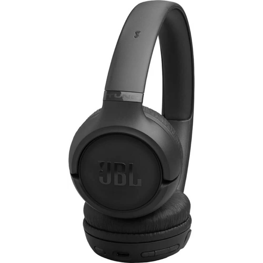 ყურსასმენი JBL JBLT530BTBLKEU Tune 530BT, Headset, Wireless, Bluetooth, Type-C, Black