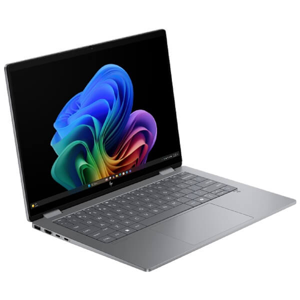 Notebook HP D0YL9EA OmniBook X Flip, 14", Ultra 7-256V, 16GB, 512GB SSD, Integrated, W11H, Meteor Silver