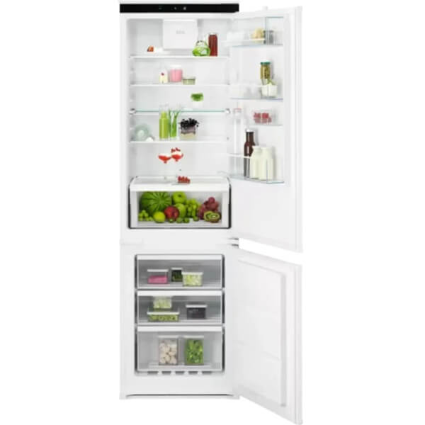 ჩასაშენებელი მაცივარი AEG TSC7G181ES, 256L, E, 36dB, No Frost, Built-in Refrigerator, White