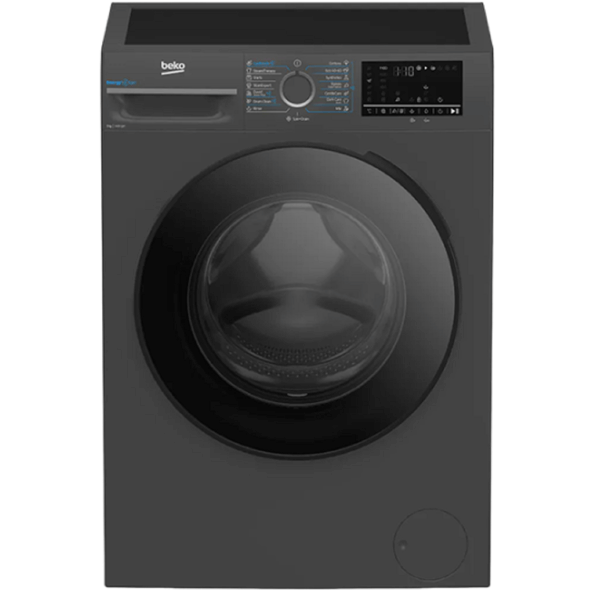 სარეცხი მანქანა Beko WM418CAI, 8Kg, 1400Rpm, A+++, Washing Machine, Dark Gray