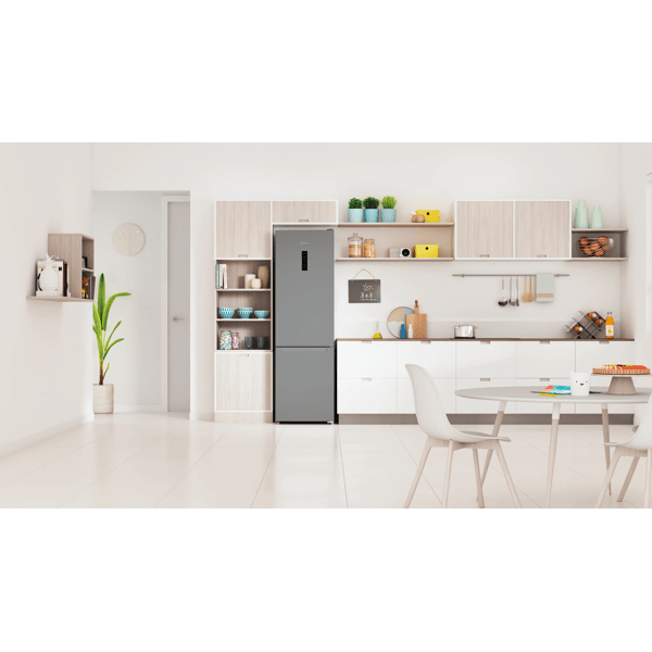 Refrigerator Indesit ITS 5200 G, 352l, A, 40Db, NO FROST, Silver