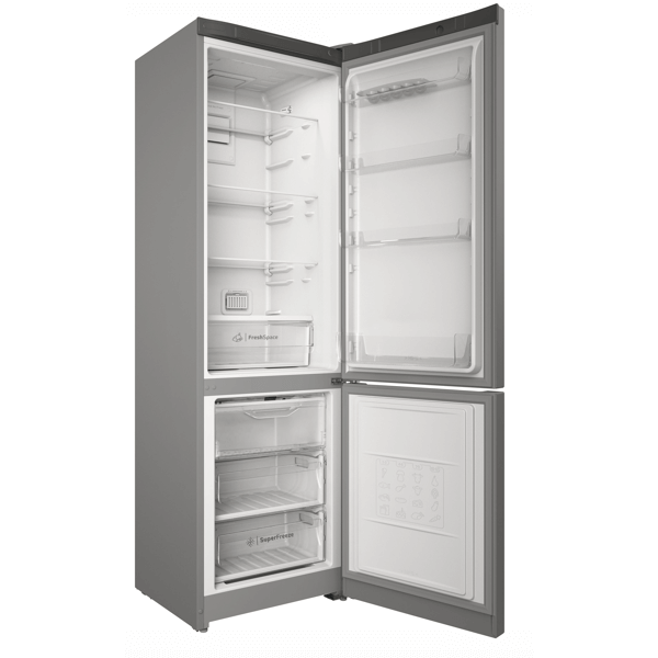 Refrigerator Indesit ITS 5200 G, 352l, A, 40Db, NO FROST, Silver
