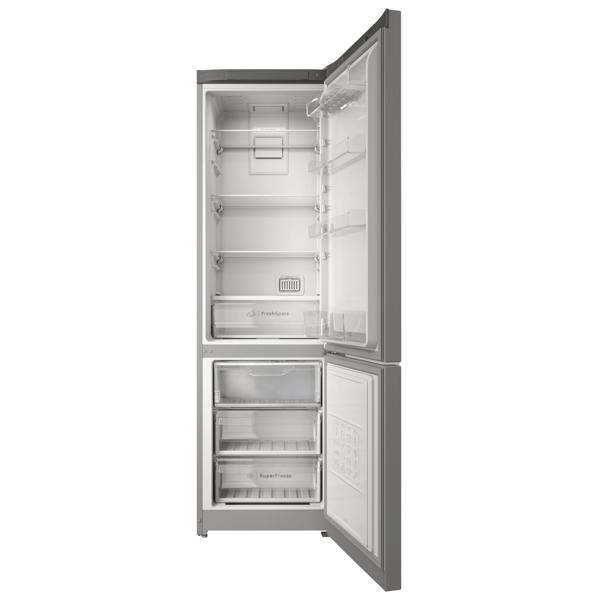 Refrigerator Indesit ITS 5200 G, 352l, A, 40Db, NO FROST, Silver