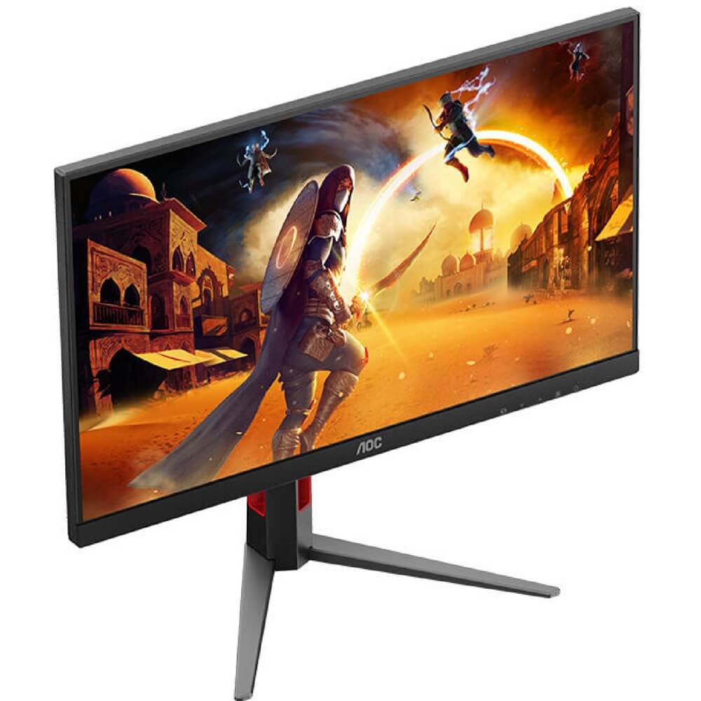 მონიტორი AOC 27G4HA, 27", Monitor, FHD, IPS, HDMI, DP, 3.5mm, Black