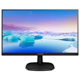 Monitor Philips 273V7QJAB/01, 27", FHD, IPS, HDMI, DP, VGA, Black
