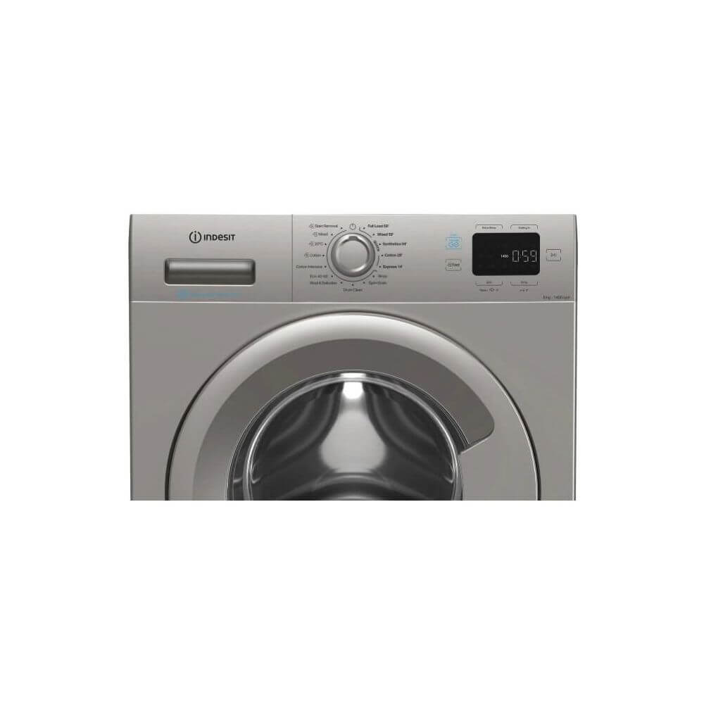 სარეცხი მანქანა Indesit IP 846S, 8Kg, 1400Rpm, A, 76Db, Washing Machine, Gray