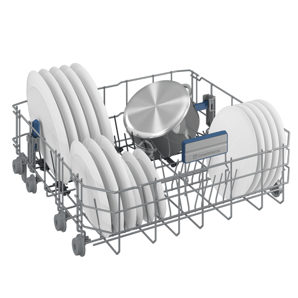 ჭურჭლის სარეცხი მანქანა Beko BDEN48522X, A++, 44dB, Dishwasher, Pearl Inox