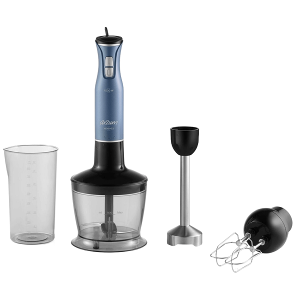 Hand Blender Arzum AR1138-O, 1500W, 0.9L, Blue/Black