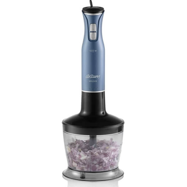 Hand Blender Arzum AR1138-O, 1500W, 0.9L, Blue/Black