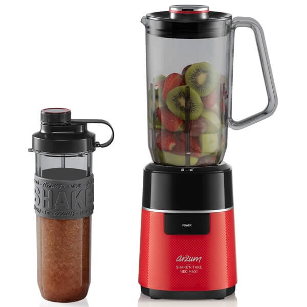 ბლენდერი Arzum AR1174-K, 500W, 1L, Blender, Red