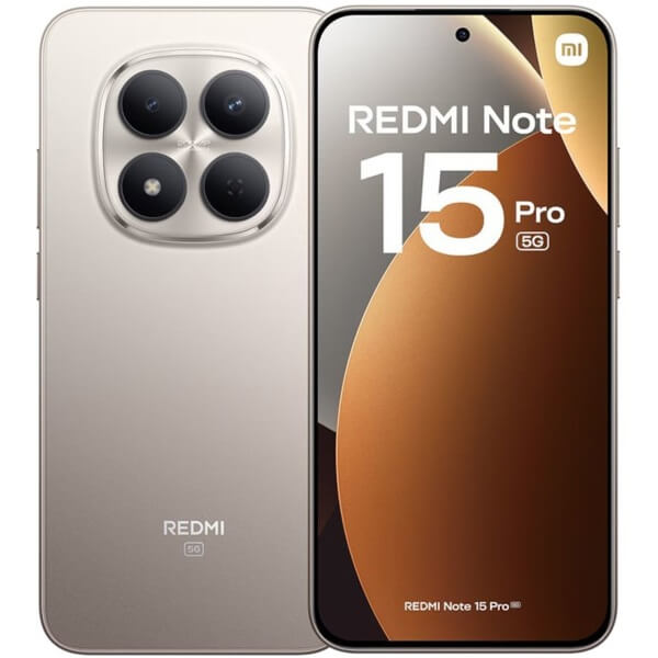 მობილური ტელეფონი Xiaomi Redmi Note 15 Pro, 8GB, 256GB, Dual SIM+eSIM, 5G, NFC, Titanium