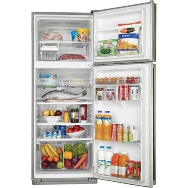Refrigerator Sharp SJ-PC58A-SL, 450L, No Frost, Silver