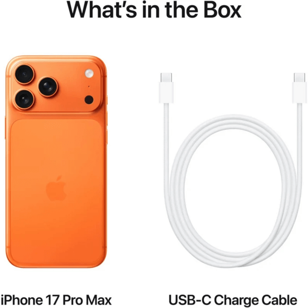 Mobile Phone Apple iPhone 17 Pro Max, 12GB, 256GB, SIM1 + ESIM, 5G, NFC, Cosmic Orange