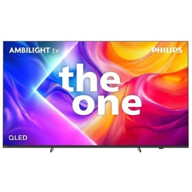 ტელევიზორი Philips 75PUS9010/12 Ambilight QLED, 75", 4K UHD, Smart TV, USB, HDMI, BT, WIFI, Black 