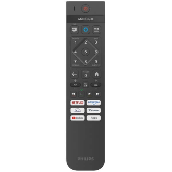 ტელევიზორი Philips 75PUS9010/12 Ambilight QLED, 75", 4K UHD, Smart TV, USB, HDMI, BT, WIFI, Black 