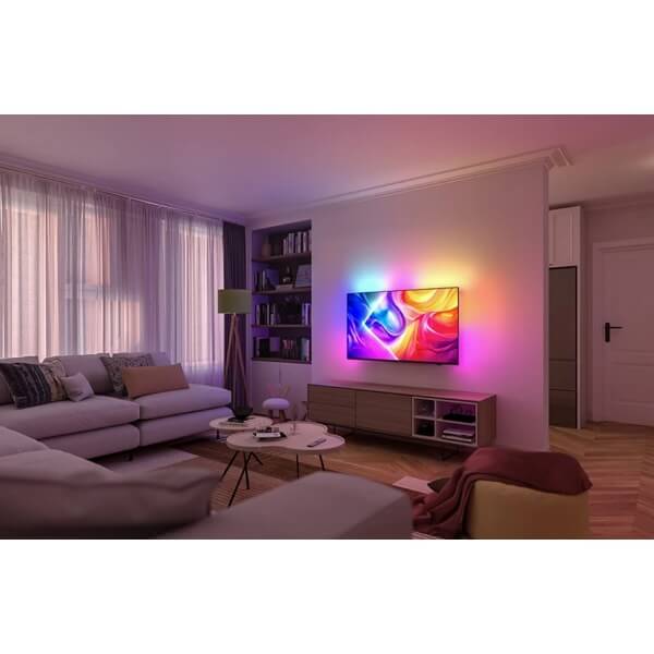 ტელევიზორი Philips 65MLED920/12 Ambilight QD MiniLED, 65", 4K UHD, Smart TV, HDMI, USB, BT, WIFI, Black