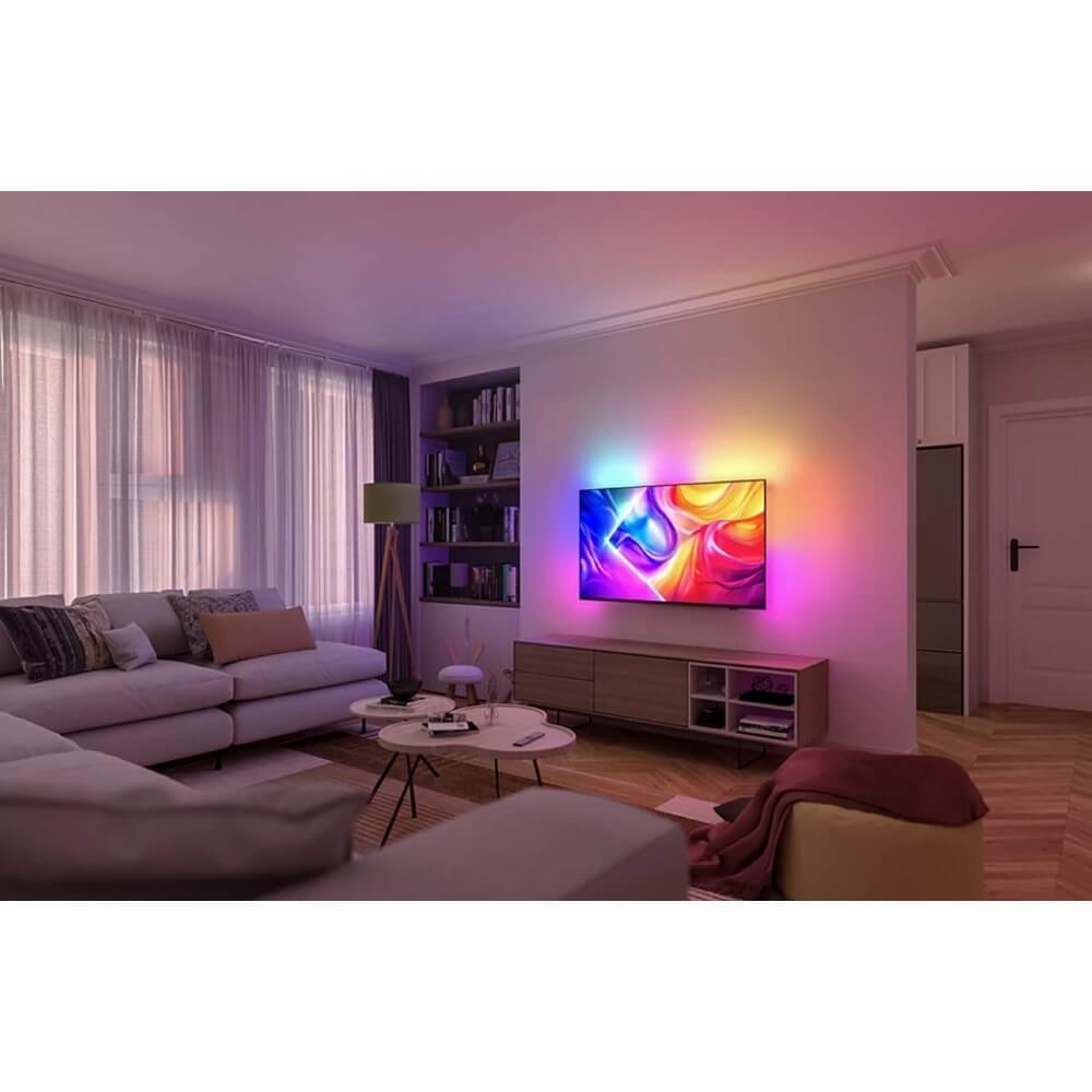 ტელევიზორი Philips 65MLED920/12 Ambilight QD MiniLED, 65", 4K UHD, Smart TV, HDMI, USB, BT, WIFI, Black