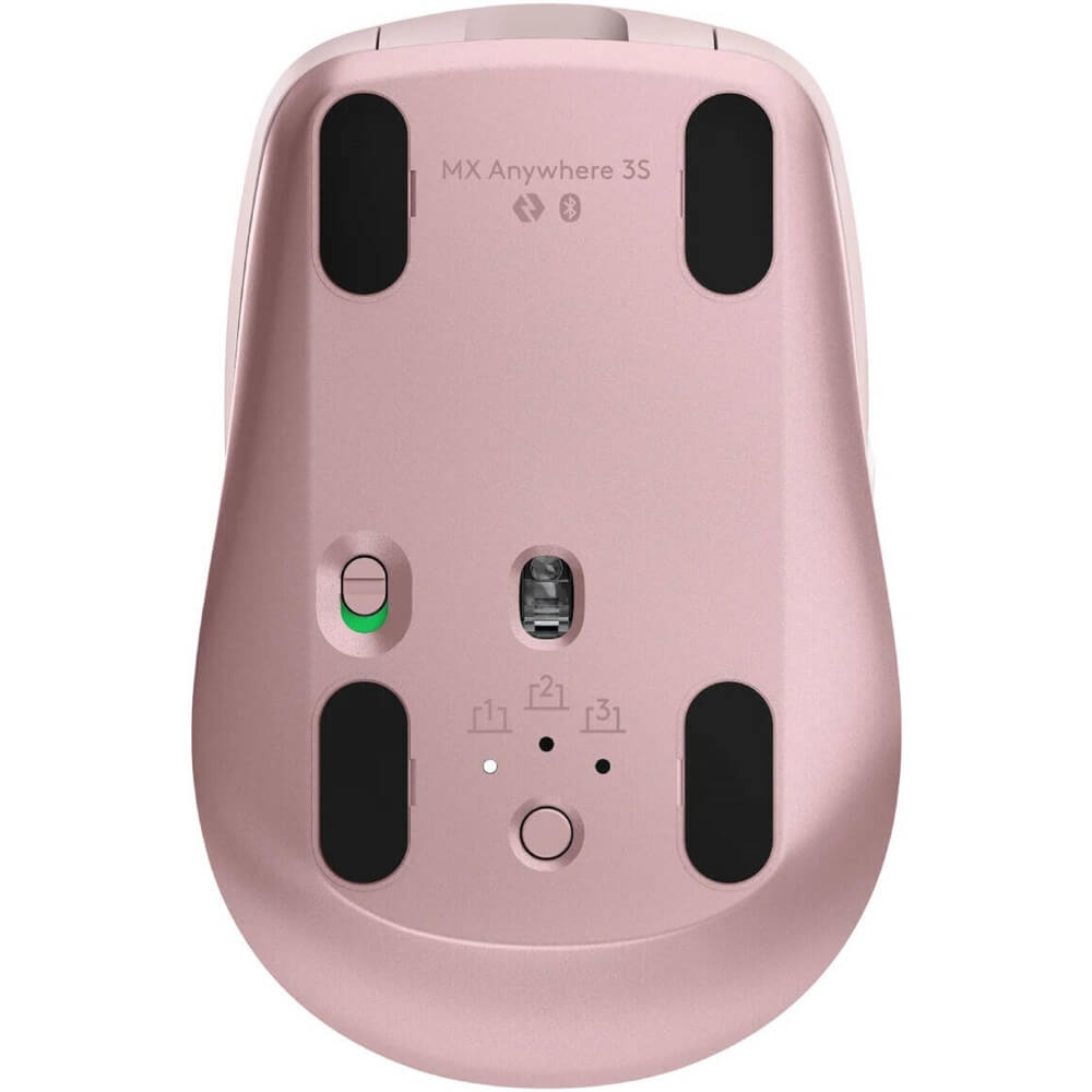 Mouse Logitech L910-006931 MX Anywhere 3S, Wireless, Bluetooth, Rose