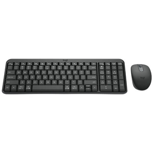 Keyboard and Mouse Combo Logitech L920-013853 MK250, Wireless, Bluetooth, Black