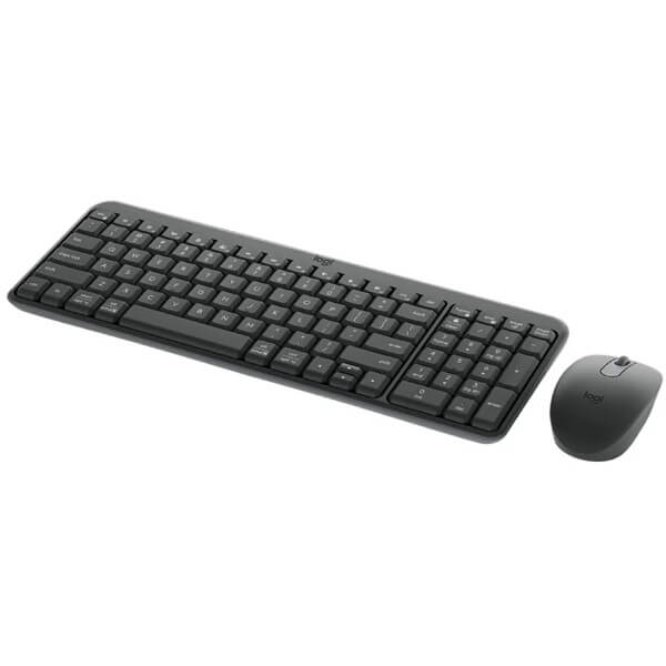Keyboard and Mouse Combo Logitech L920-013853 MK250, Wireless, Bluetooth, Black