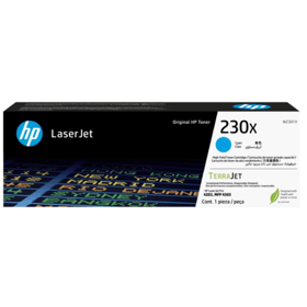 Toner Cartridge HP W2301X 230X Original LaserJet, 5500P, Cyan