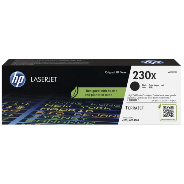 Toner Cartridge HP W2300X 230X Original LaserJet, 7500P, Black