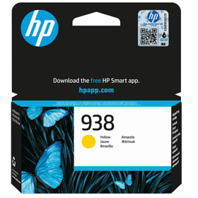 კარტრიჯი HP 4S6X7PE 938 Original, Ink Cartridge, 800P, Yellow