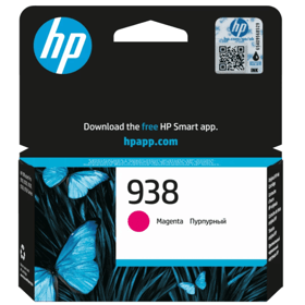 კარტრიჯი HP 4S6X6PE 938 Original, Ink Cartridge, 800P, Magenta