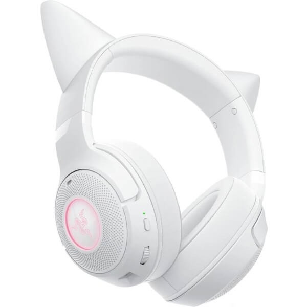 ყურსასმენი Razer RZ04-04860600-R3M1 Kraken Kitty V2, Headset, Wireless, Bluetooth, White