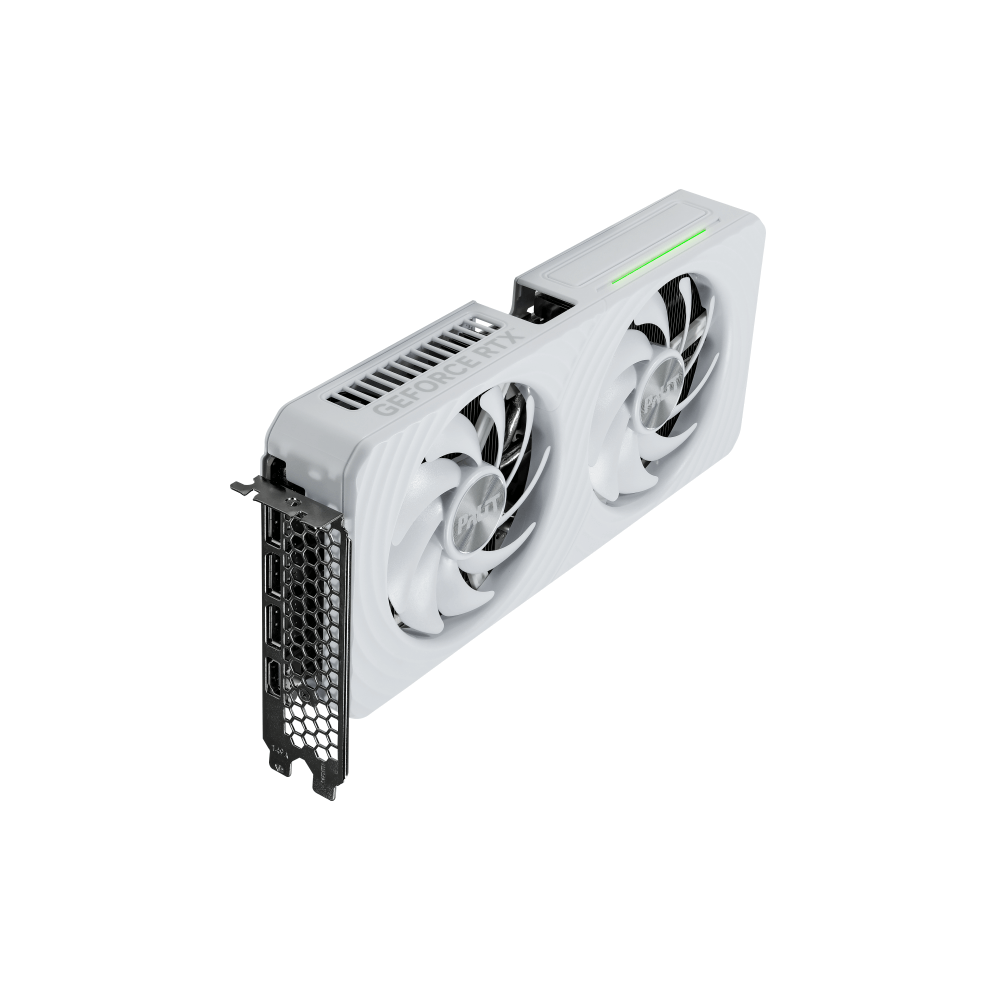 Graphic Card Palit NE7506TU19T1-GB2061M, RTX5060Ti WHITE OC, 16GB, 128Bit, HDMI, DP, White
