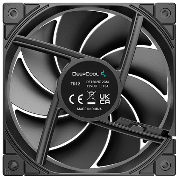 Case Fan Deepcool R-FD12-BKNPN1-G FD12, 120mm, 2050RPM, Black