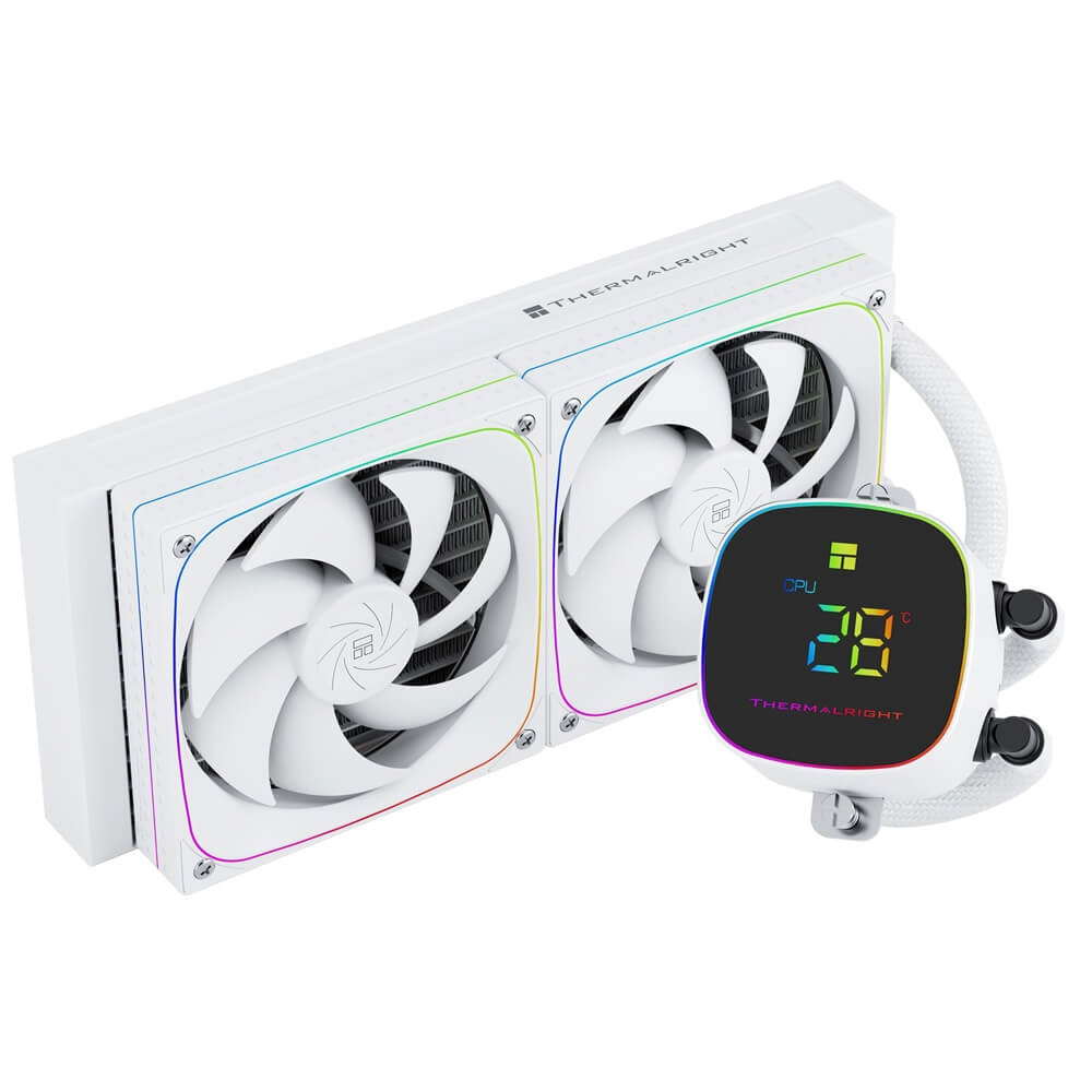 Liquid Cooling Thermalright TR-FH-240-DIG-W-ARGB, 120mm, 2000Rpm, White