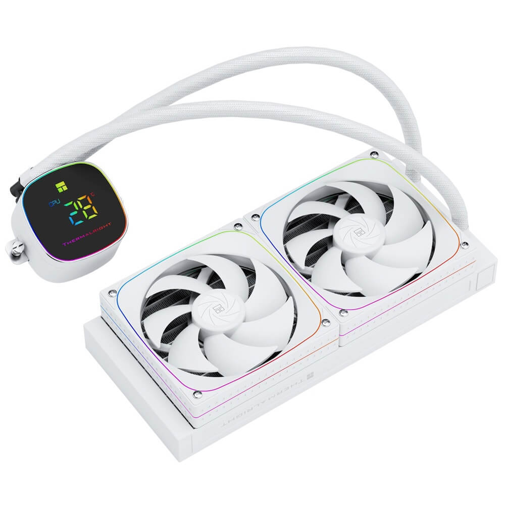 Liquid Cooling Thermalright TR-FH-240-DIG-W-ARGB, 120mm, 2000Rpm, White