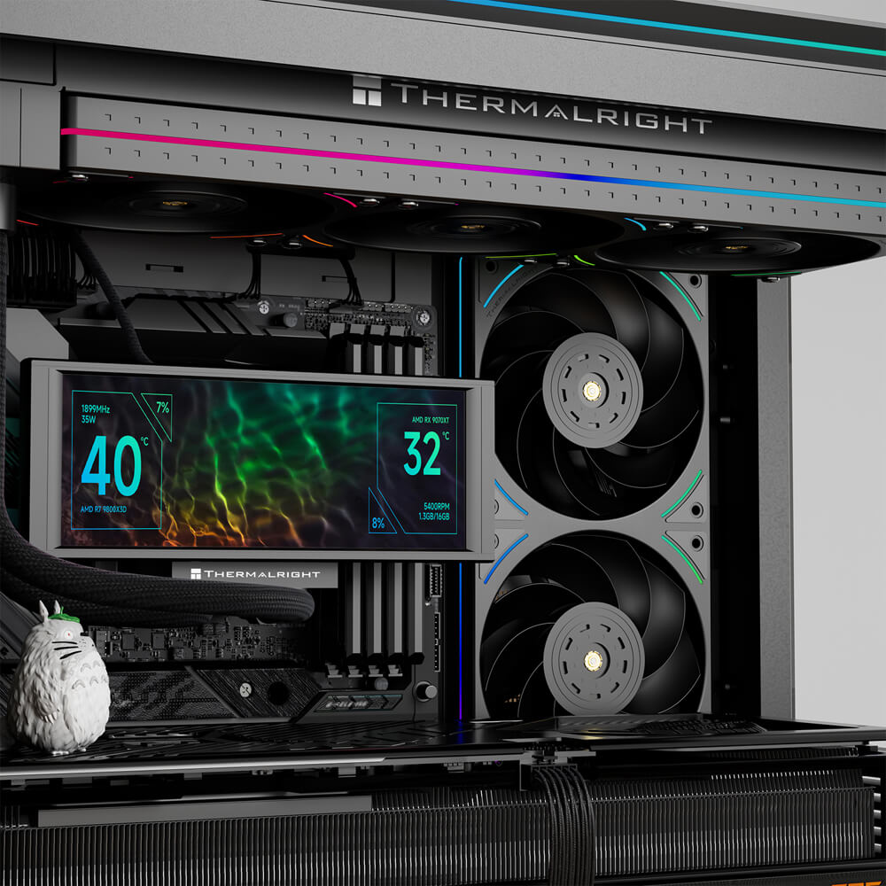 Case Fan Thermalright TR-TL-UB36R, 120mm, 2150Rpm, Black