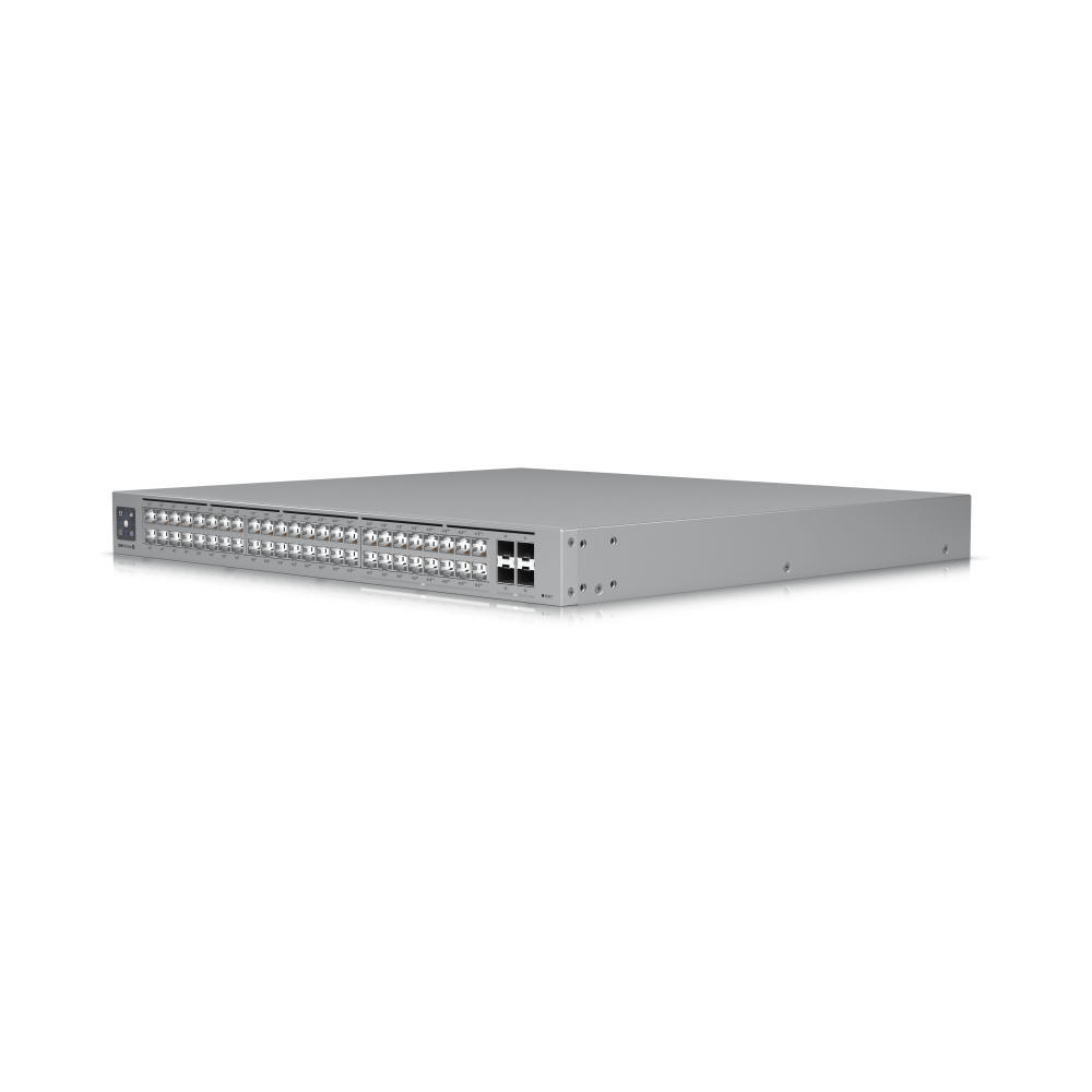 PoE+ Switch Ubiquiti USW-Pro-Max-48-PoE-EU Pro Max 48, 48-Port Gigabit, Grey