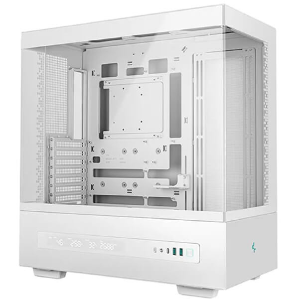 Computer Case Deepcool CH690 DIGITAL WH, Micro-ATX, Mini-ITX, 2xUSB3.0, 1xType-C, White