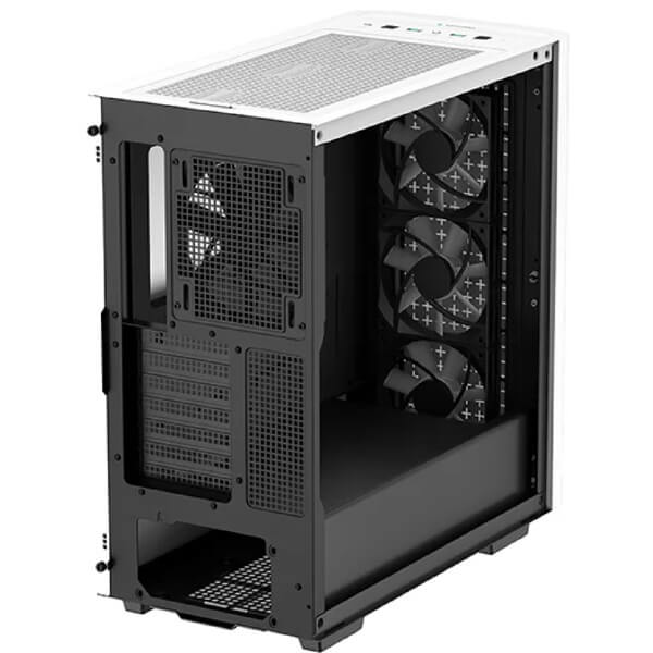 Computer Case Deepcool R-CK560-WHAAE4-G-1 CK560 WH, Mid Tower, Micro-ATX, Mini-ATX, 2xUSB3.0, 1xType-C, 3.5mm, White