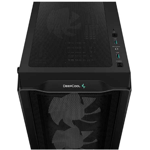 Computer Case Deepcool R-CC560-BKAMA4-G-2 CC560 MESH V2, Mid Tower, Mini-ITX, Micro-ATX, 2xUSB3.0, 3.5mm, Black