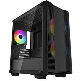 Computer Case Deepcool R-CC360-BKAPM3-G-1 CC360, Mini Tower, Mini-ITX, Micro-ATX, USB3.0, USB2.0, 3.5mm, Black