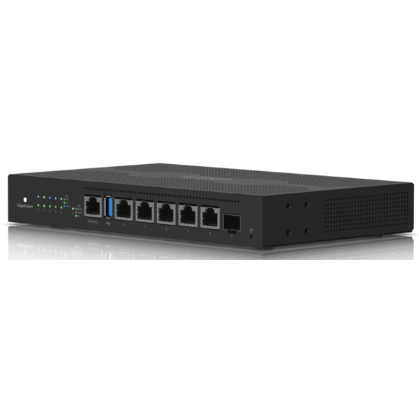 Router Ubiquiti ER-6P-EU EdgeRouter 6 PoE, Black