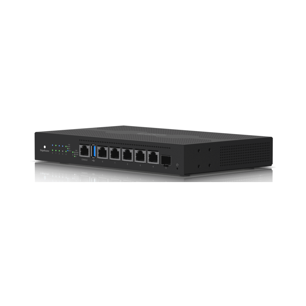 Router Ubiquiti ER-6P-EU EdgeRouter 6 PoE, Black