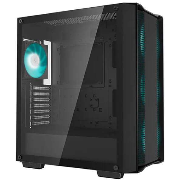 Computer Case Deepcool R-CC560-BKGAA4-G-2 CC560 V2, Mid Tower, Mini-ITX, Micro-ATX, 1xUSB3.0, 1xUSB2.0, 1x3.5mm, Black