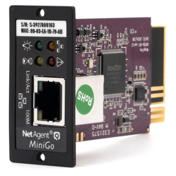 SNMP Card for UPS Kstar DS801, Black